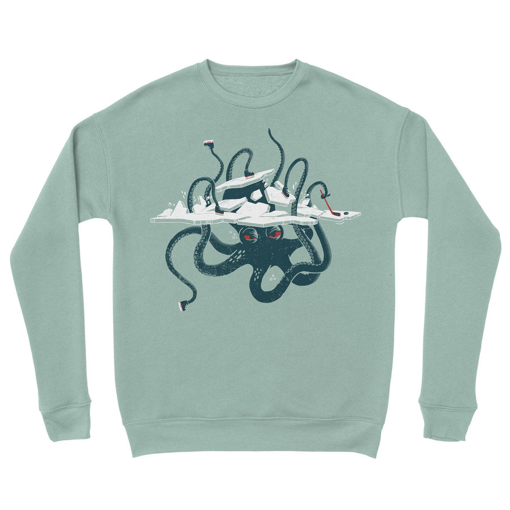 Adult Sweatshirt - Ice Monster Dusty Blue (XS - 2XL) by Factory 43