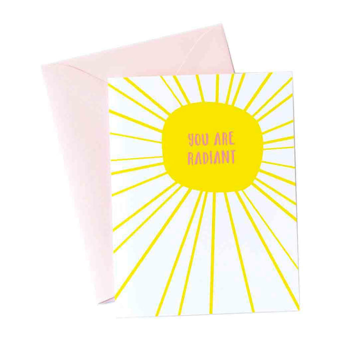 Card - Love & Friends - You Are Radiant by Graphic Anthology