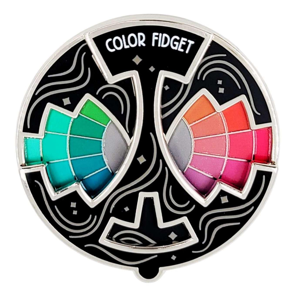 Magnet - Color Fidget© Interactive Spinner Needle Minder (Last Ones!) by The Gray Muse