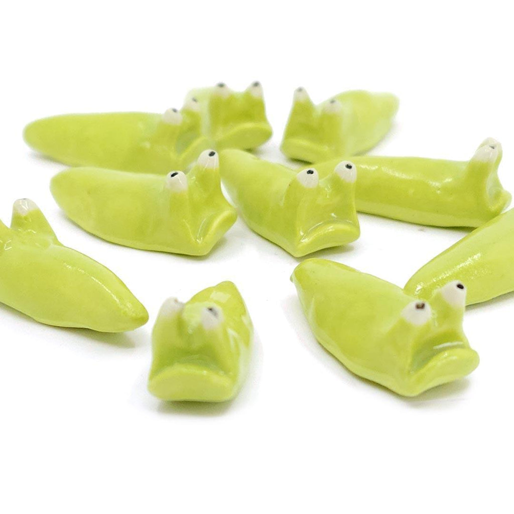 Collectible - Grumpy Slug Green (Assorted) by Joyce Chen