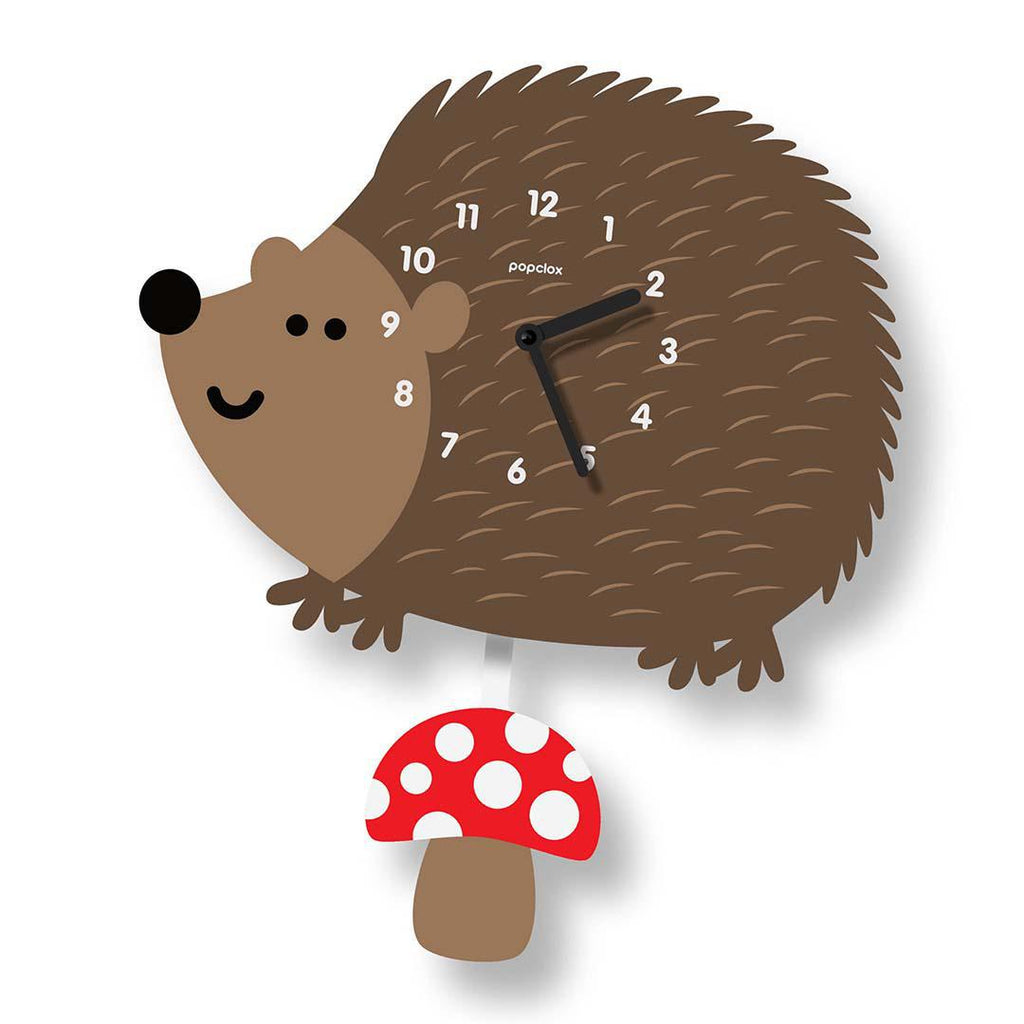Acrylic Clock - Hedgehog Pendulum by Popclox