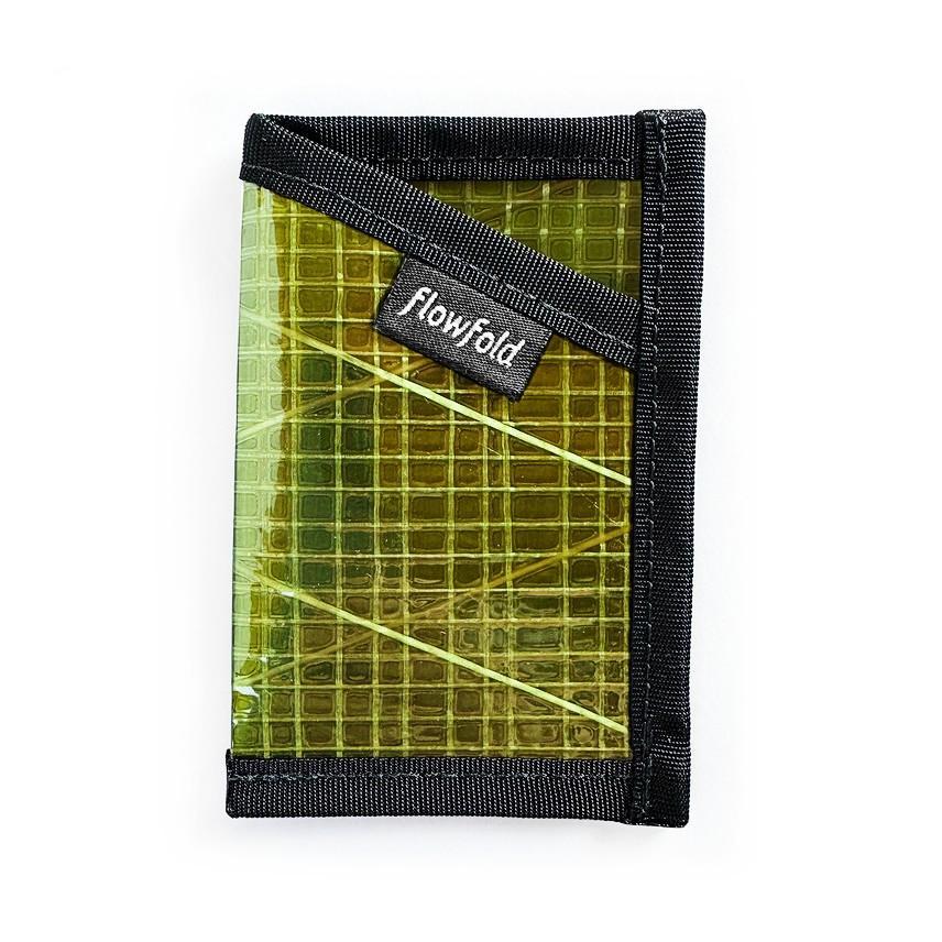 Wallet - Minimalist Card Holder - Olive Green - by Flowfold