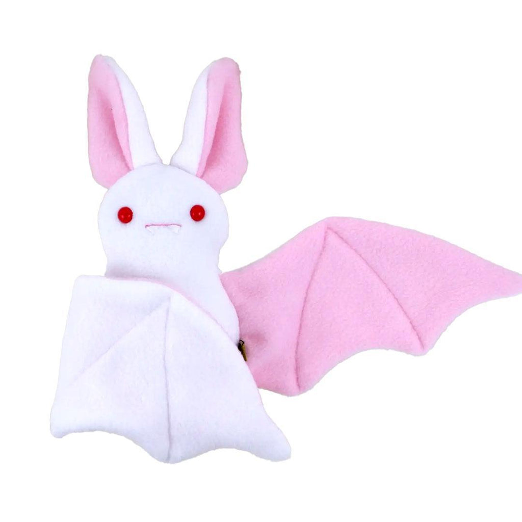Plush - Albino White Bat by Beautifully Regular