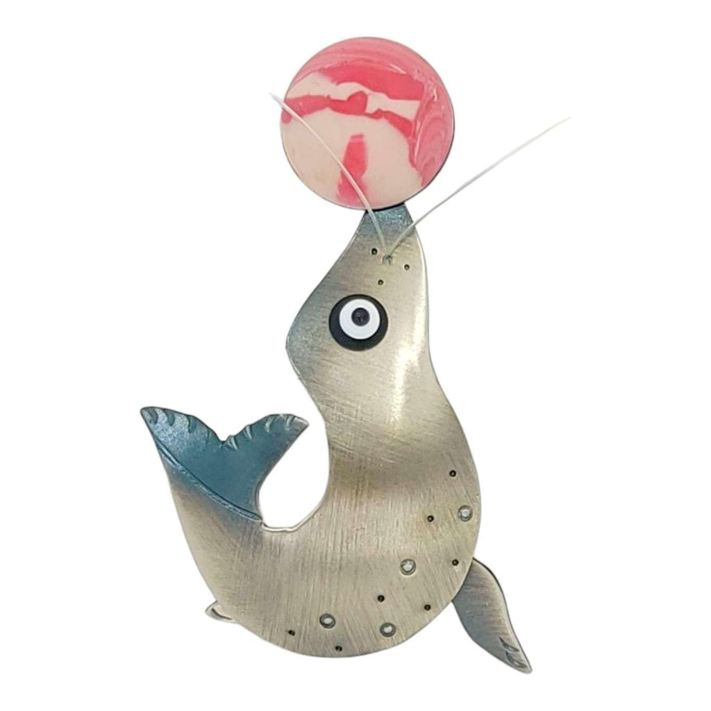 Pin - Balancing Act Seal by Chickenscratch