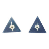 Earrings - Tiny Vertebrae Studs by Fernworks, image 7 of 7