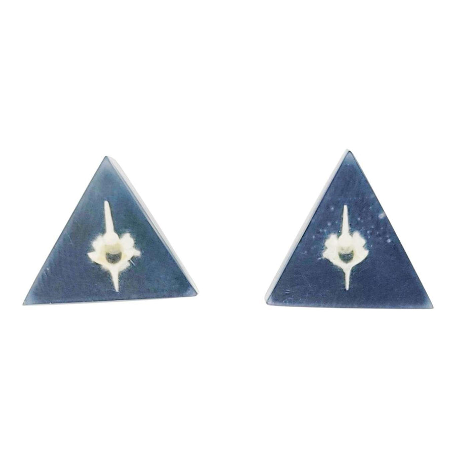 Earrings - Tiny Vertebrae Studs by Fernworks, image 7 of 7