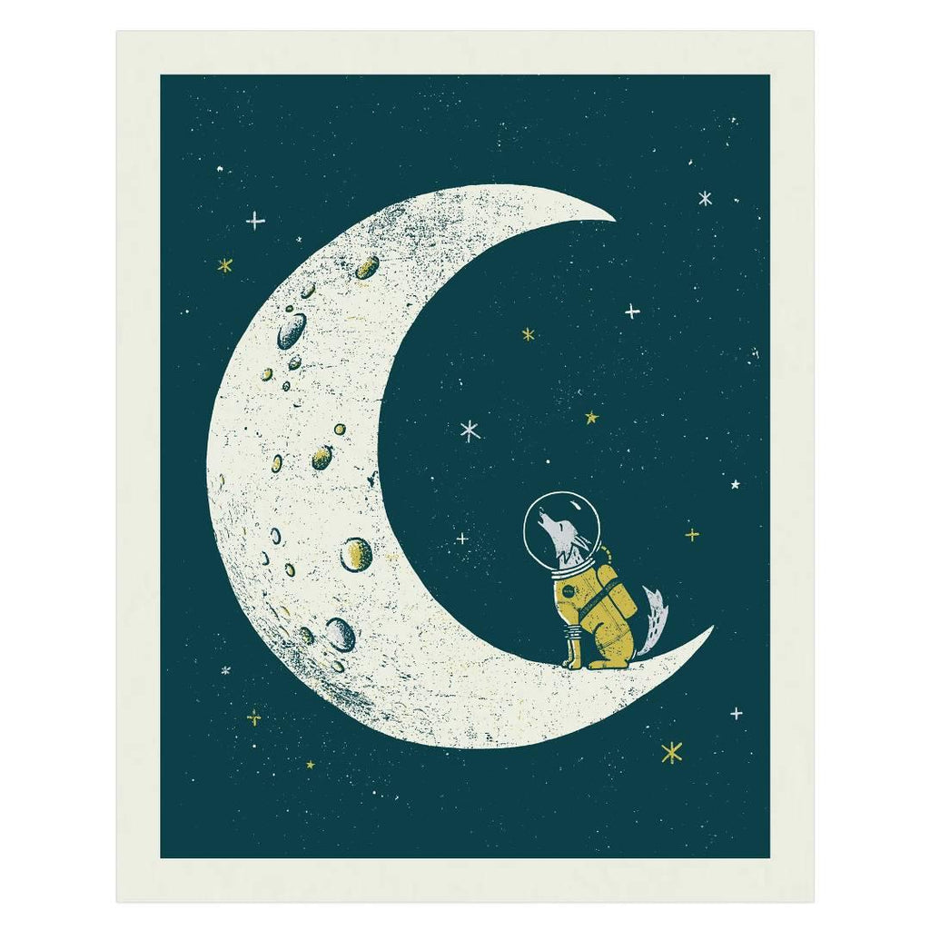 Art Print - 16x20 - Howl at the Moon Limited Edition Poster by Factory 43