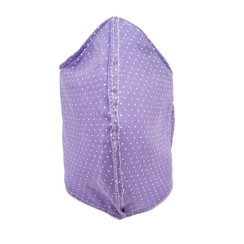 Large - Purple Polka Dots (white lining) by imakecutestuff