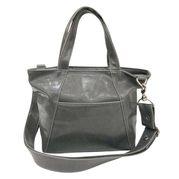 Bag - Mini Troubadour Adjustable Convertible Tote (Gray) by Crystalyn Kae