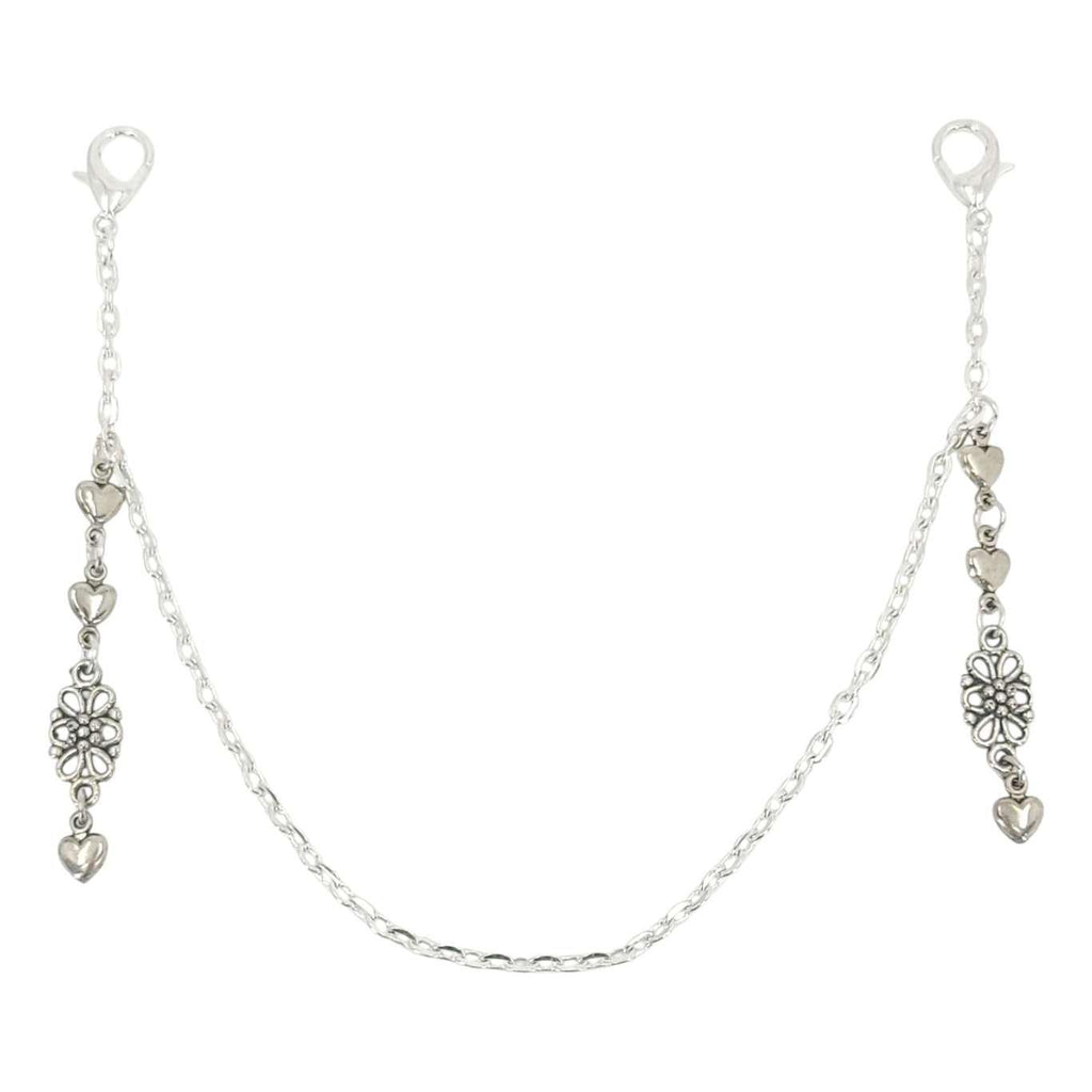 Mask Chain - Side Dangle (Single Filigree with Hearts) by Tiny Aloha