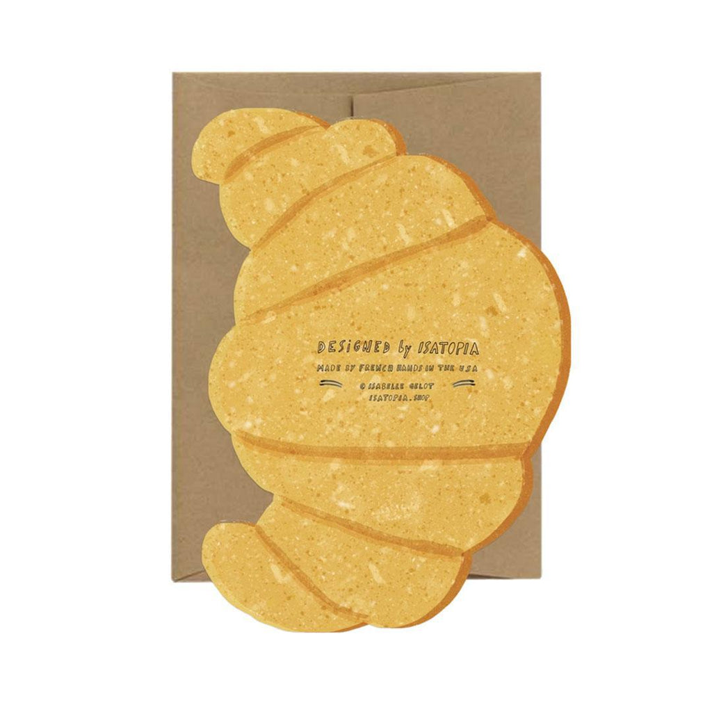 Card - All Occasion - Croissant by Isatopia