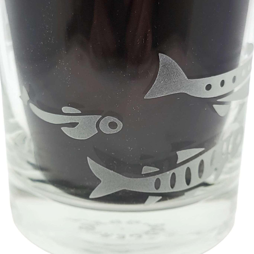 Lowball Glass - Salmon by Bread and Badger
