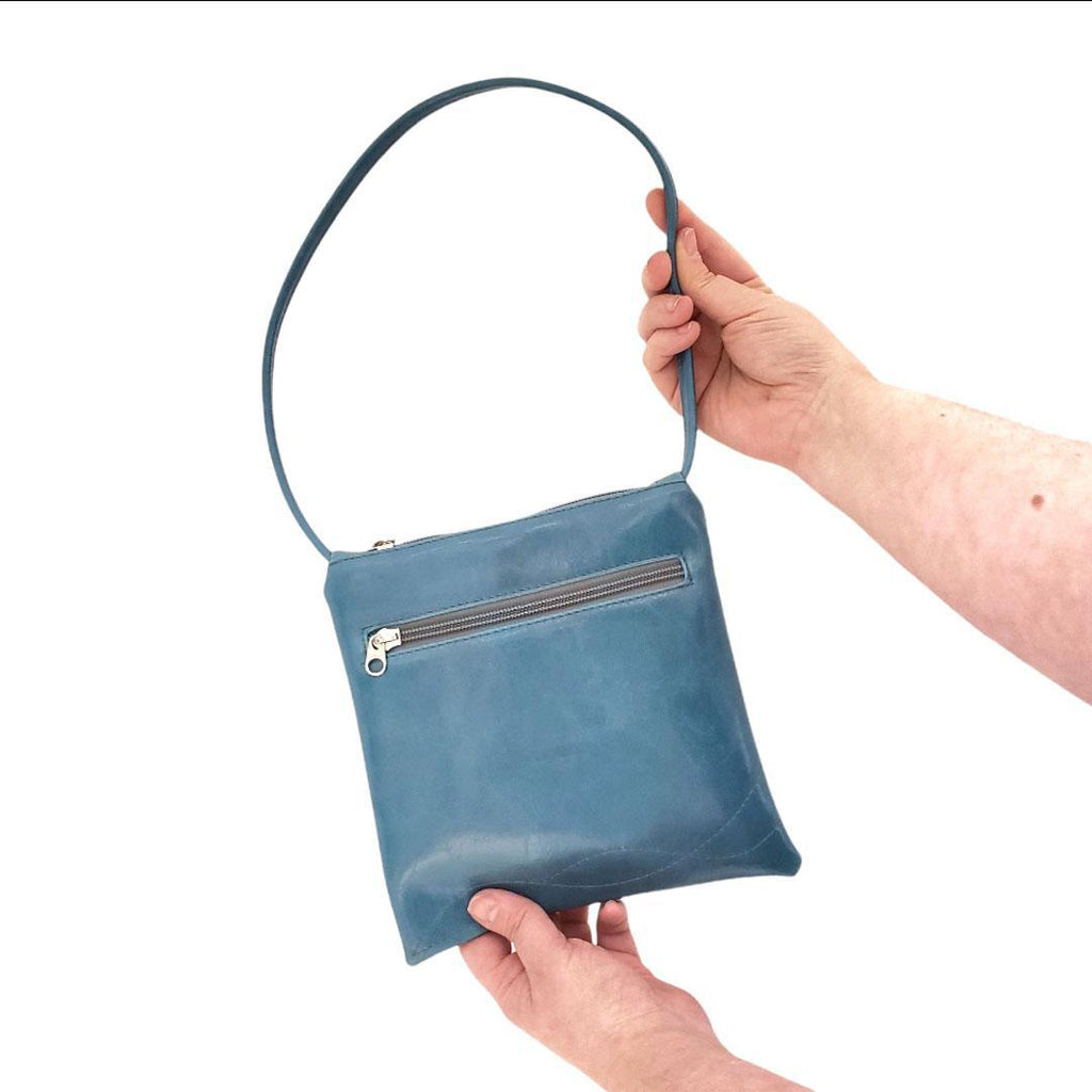 Bag - Cha Cha Tall Adjustable Small Cross Body (Teal) by Crystalyn Kae