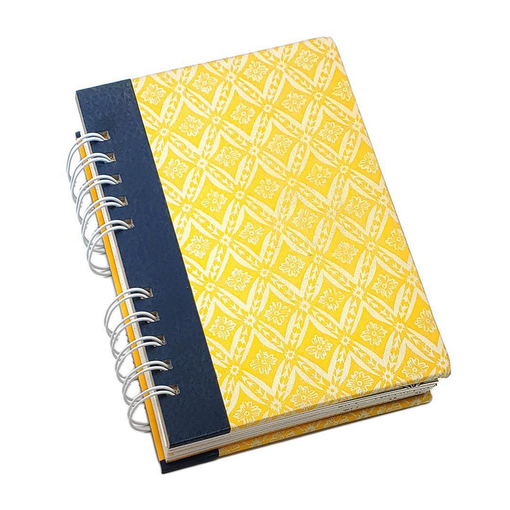 Journal - Wire-Bound Mixed Paper Notebook (Geometric Theme, Assorted) by Original Brooks