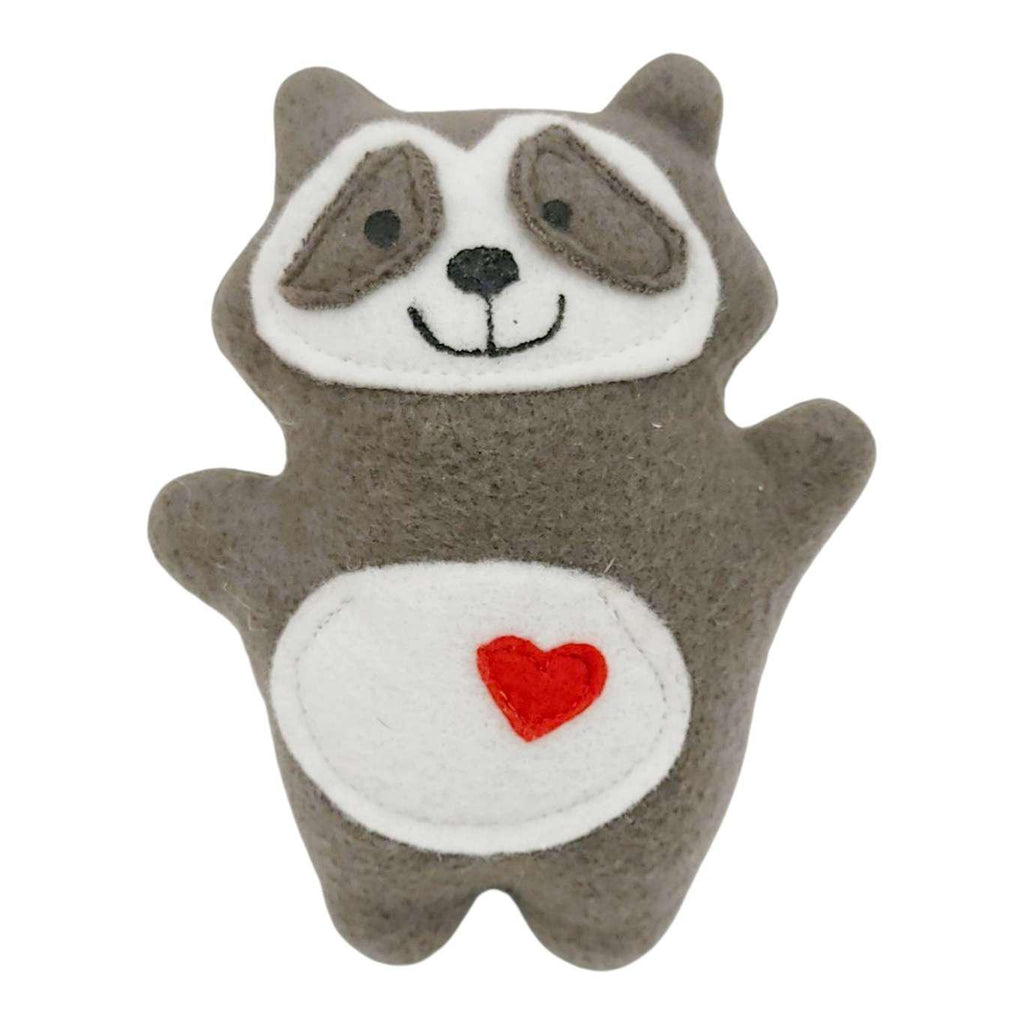 Ornament - Mini Plush (Raccoon) by The Happy Groundhog Studio