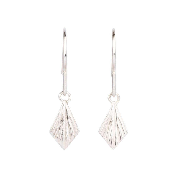 Earrings - Flame Drops (Sterling Silver) by Corey Egan