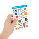 Sticker Sheet - Grandma's Buttons by Rolly Poly Studios, image 2 of 2