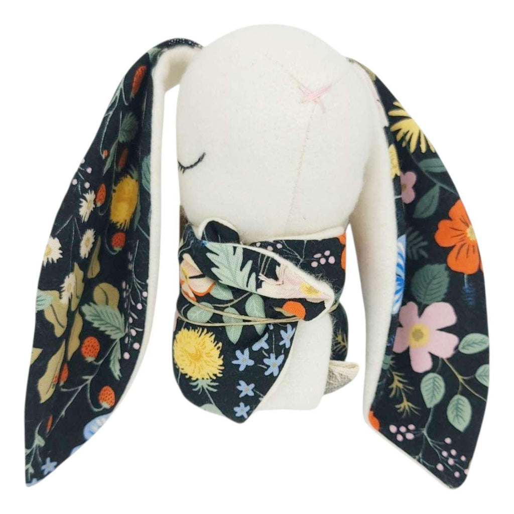 Plush - Bunny Snuggle Lovey (Strawberry Fields) by The Bird & Elephant