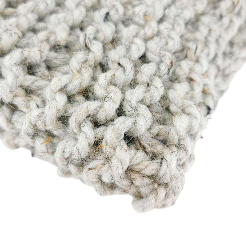 Knit Scarf - Cowl - Classic (Gray Marble) by Cristin Rae Knits