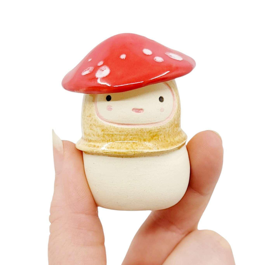 Figurine - Magic Mushrooms (Assorted Colors) by Ginger Drop Lab