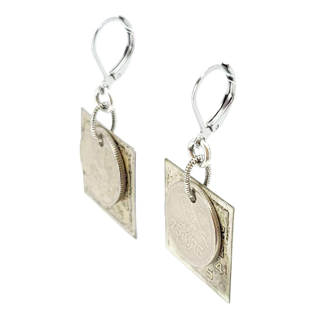 Earrings - Buying Time Watch Dials by Christine Stoll Studio