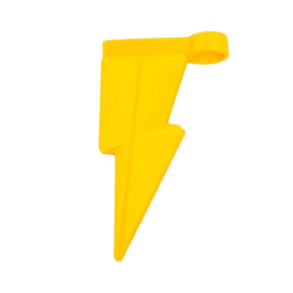 Cloud Accessory - Gold Lightning Charm by The Cloud Makers