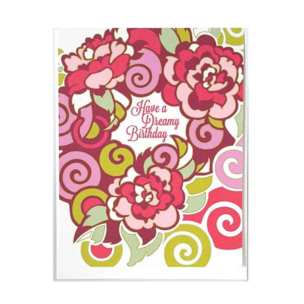 Card - Birthday - Dreamy Retro Birthday by Little Green