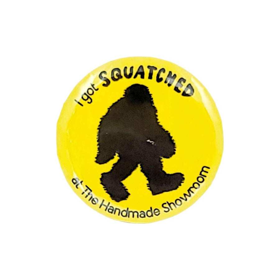 Button Pin - 1.25in - Squatched (Assorted Colors) by The Handmade Showroom, image 5 of 5