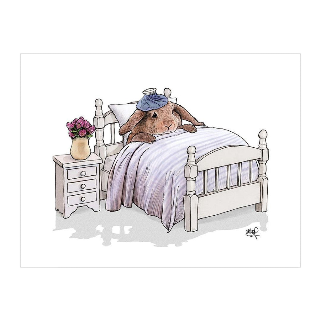 Card - Get Well - Get Well Soon by Shawn Braley