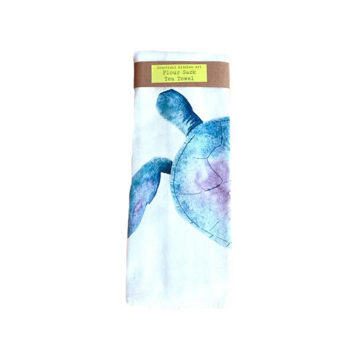 Tea Towel - Sea Turtle by Chavah's Garden