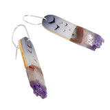 Earrings - Crystal Flock Drops by Fernworks, image 4 of 6
