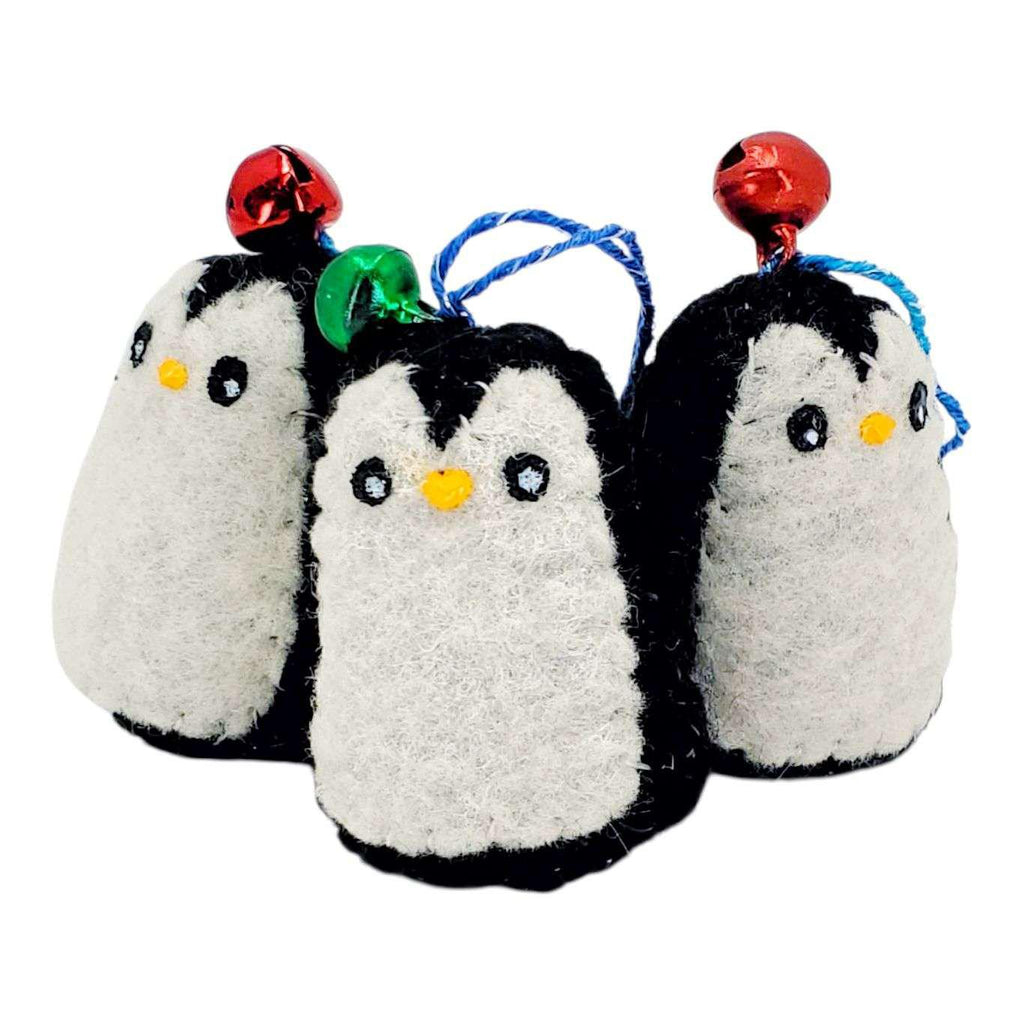 Ornament - Penguin with Bell (Black) by Moyo Workshop
