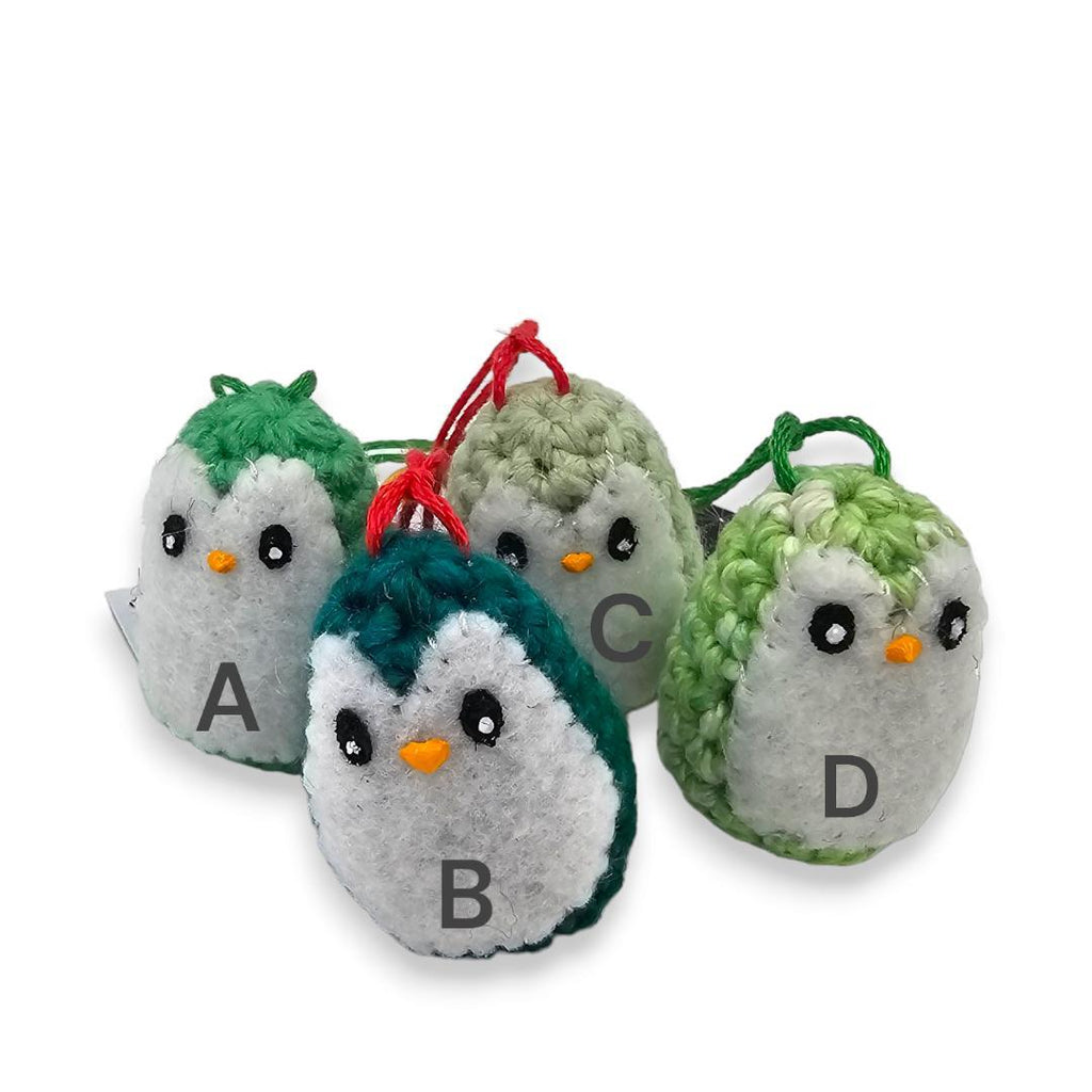 Ornament - Green Penguin with Bell (Assorted) by Moyo Workshop