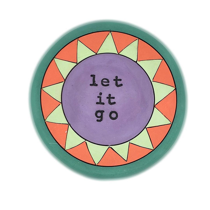 Ring Dish - 5in - Let It Go (Assorted Colors) by Leslie Jenner Handmade