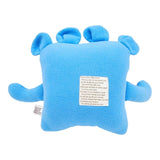 Plush - 14in - Large Chomper Buddy (Blue Elephants) by Peek A Boo Plush, image 4 of 7