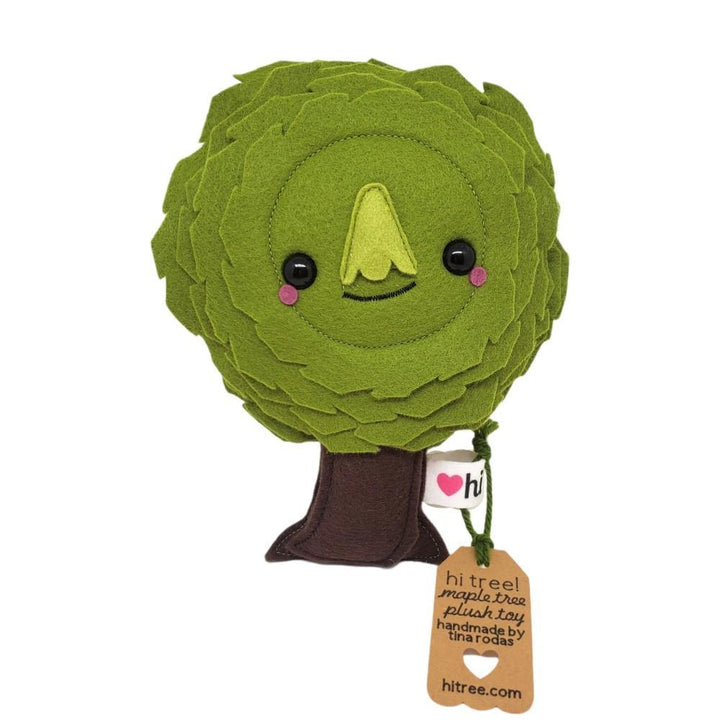 Plush - Maple Tree Moss Green by Hi Tree!