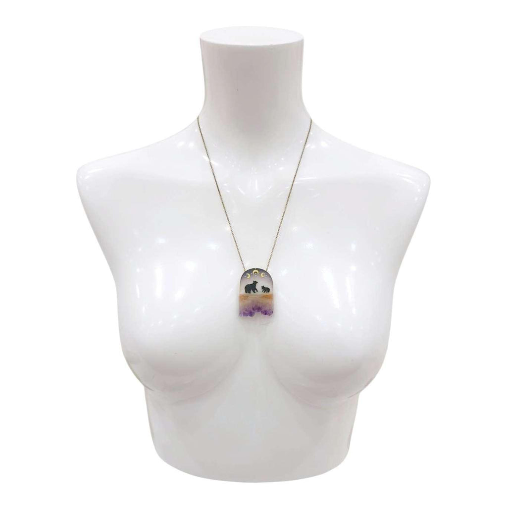 Necklace - Mama Bear Crystal by Fernworks