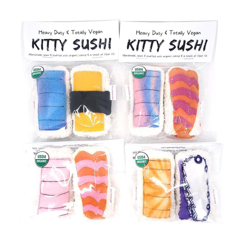 Cat Toy - Sushi (Set of 2) by Miso Handmade