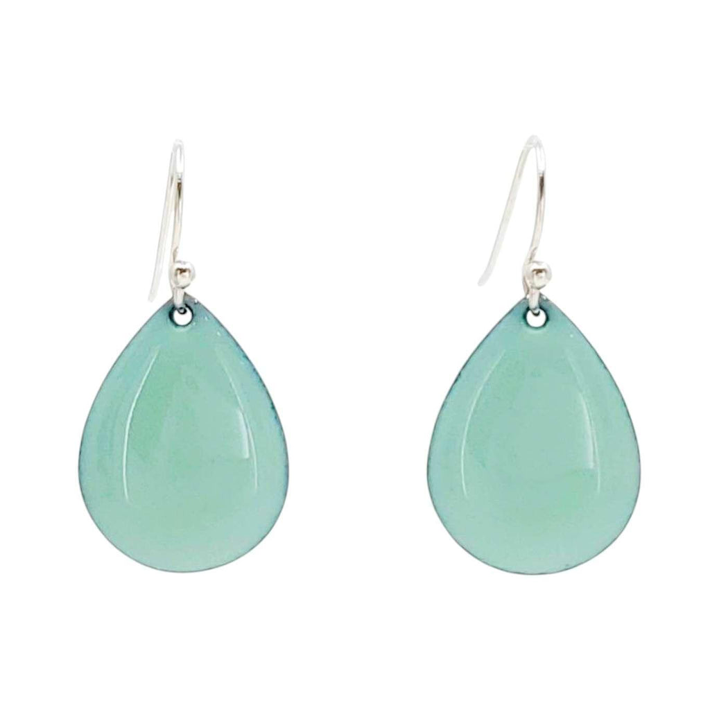 Earrings - Small Teardrop (Robins Egg) by Magpie Mouse Studios