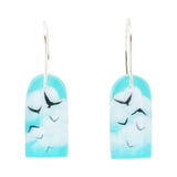 Earrings - Blue Skies Drops by Fernworks, image 1 of 5