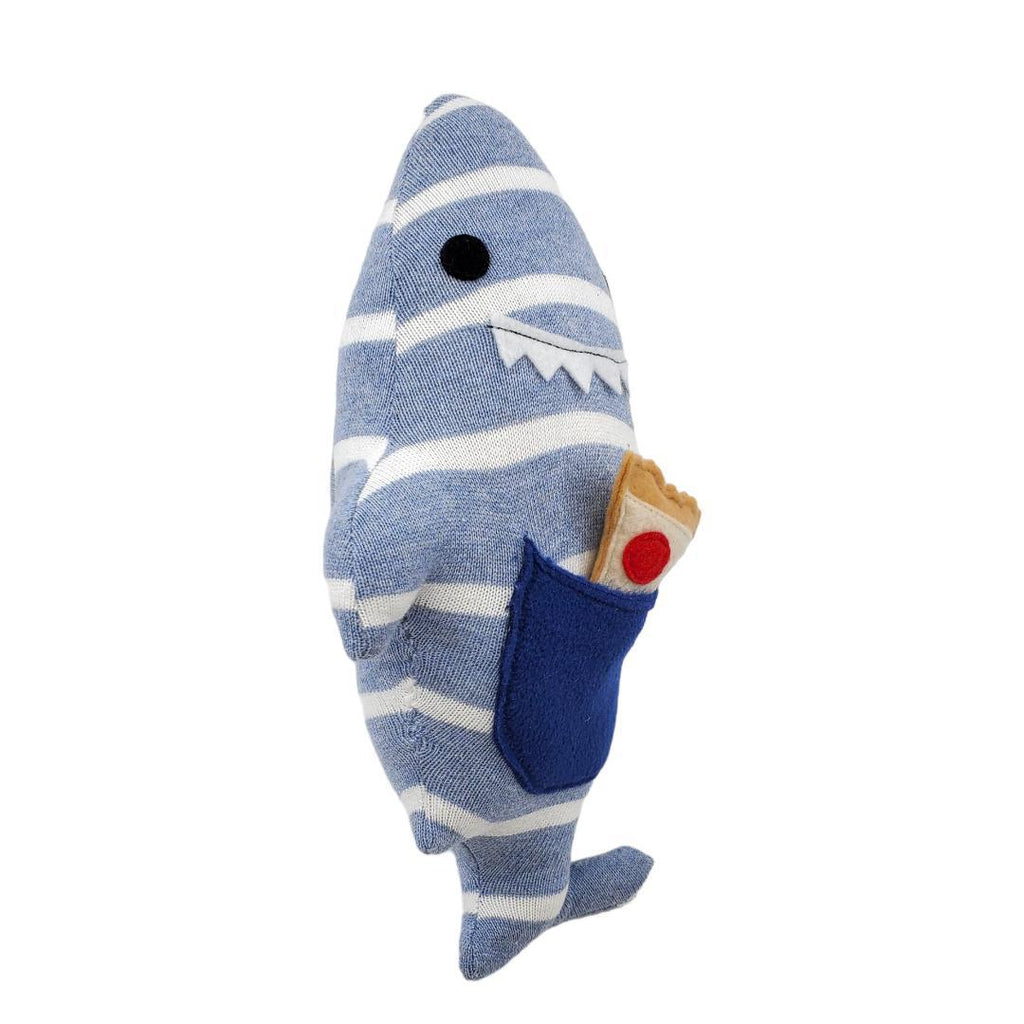 Plush - Shark with Pizza Slice by Happy Groundhog Studio