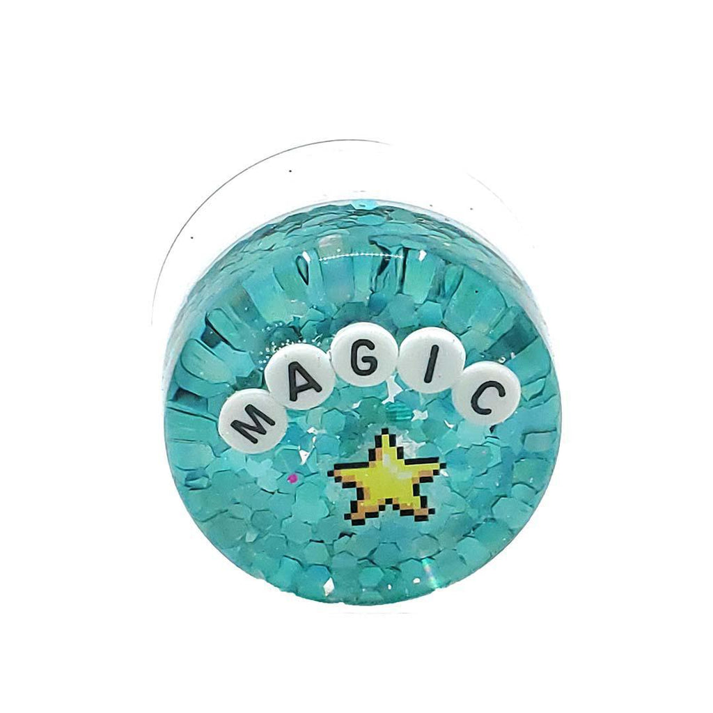 Shower Art - Mini - Magic - Star (Aqua Multi) by Ugly Baby