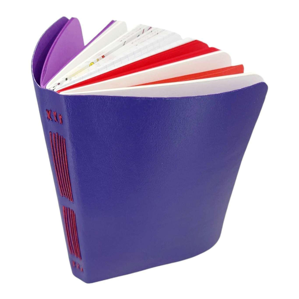 Journal - Purple Mixed Paper Notebook (Large or Small) by Original Brooks