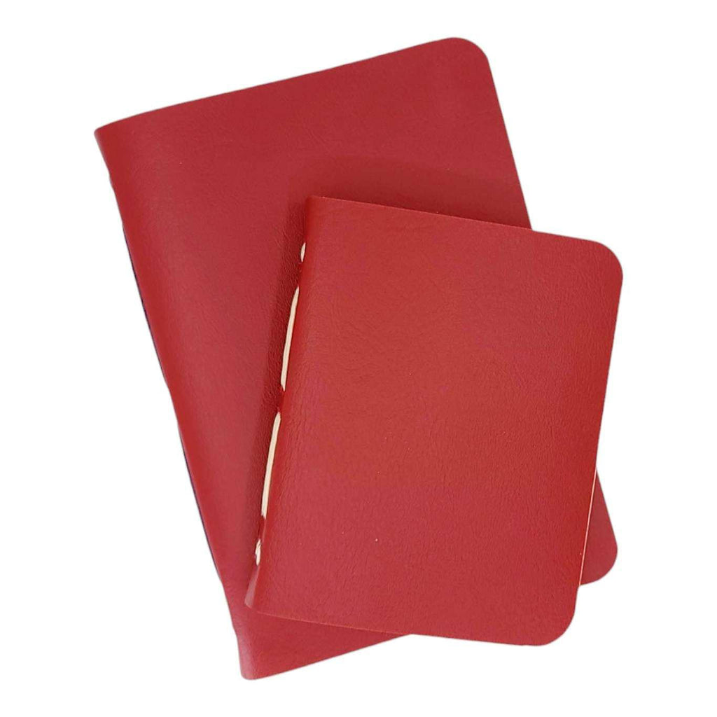 Journal - Red Mixed Paper Notebook (Large or Small) by Original Brooks