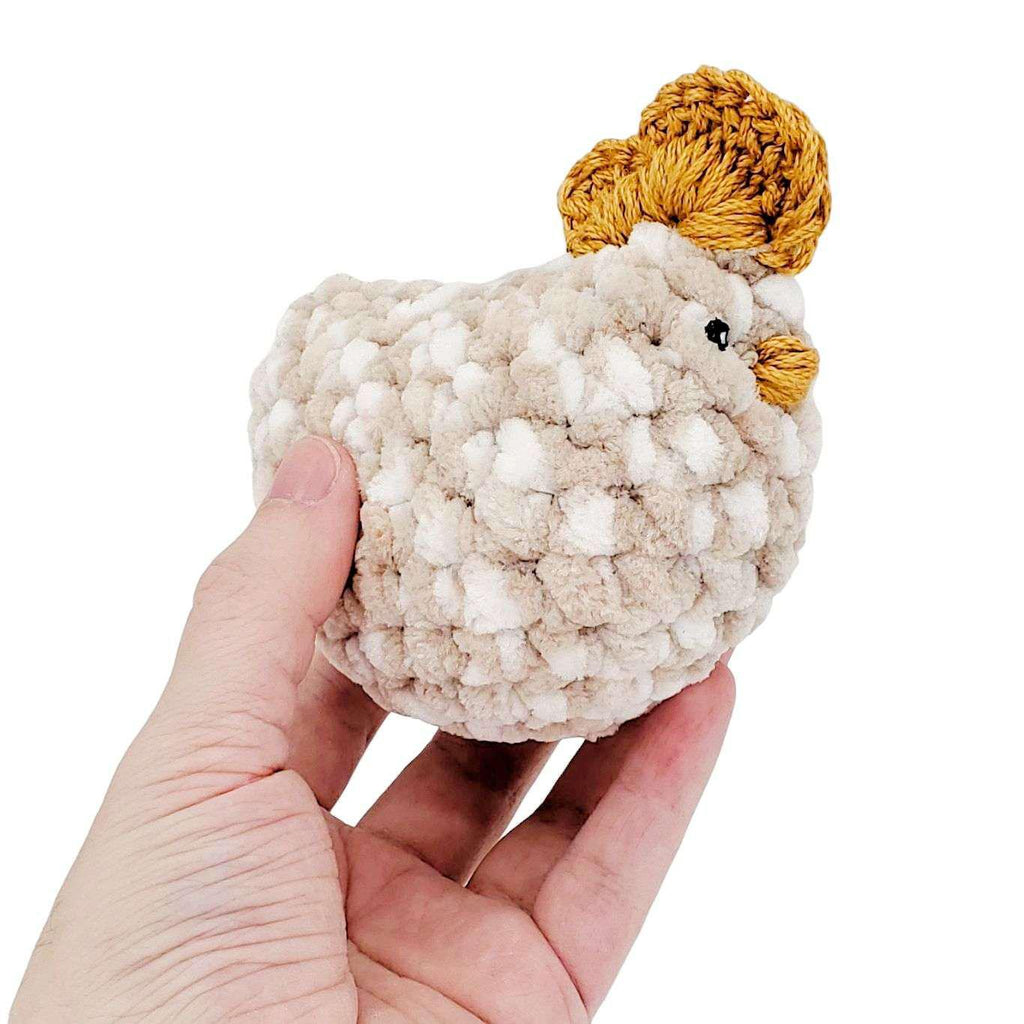 Plush Toy - Pocket Chicken (Tan - Assorted) by Moyo Workshop