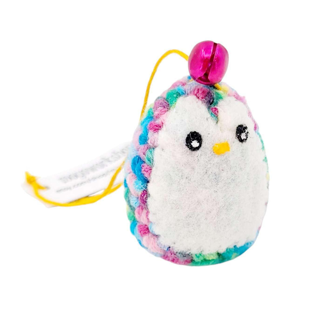 Ornament - Penguin with Bell (Multicolor) by Moyo Workshop