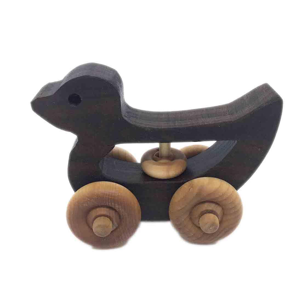 (30% Off) Wooden Rattle - Duck Wooden Toy by Baldwin Toy Co.