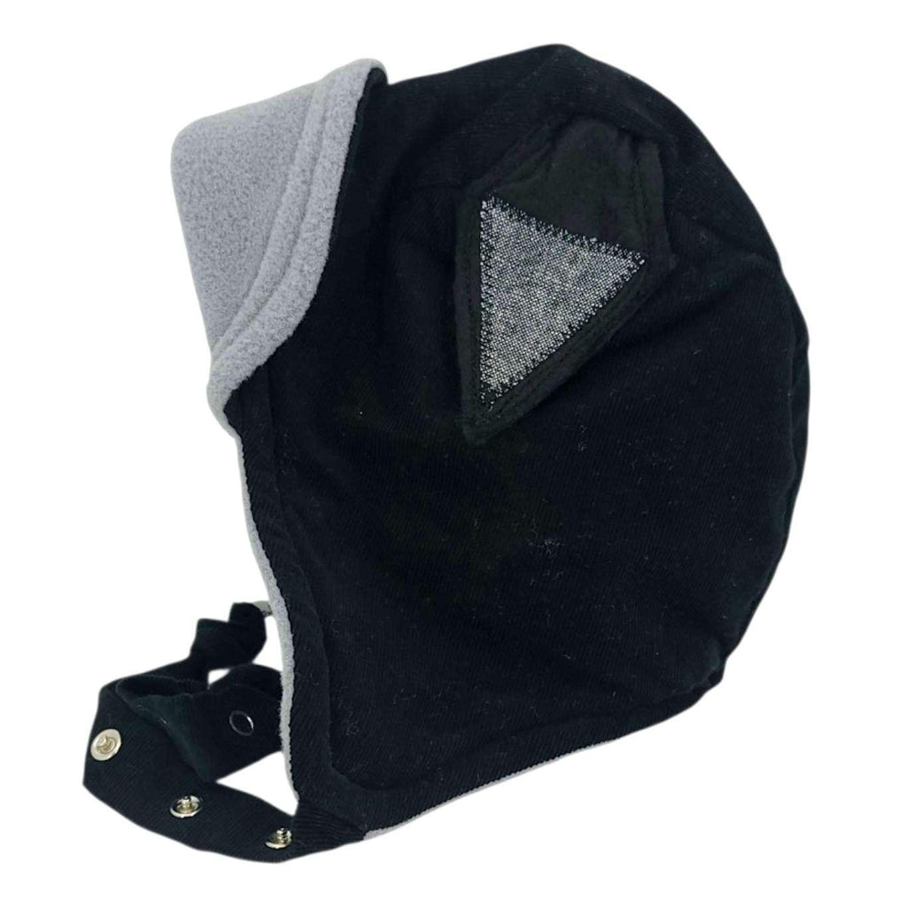 Baby Bonnet - Wildthings Pilot Cap (Black Cat) by Urban Baby Bonnets
