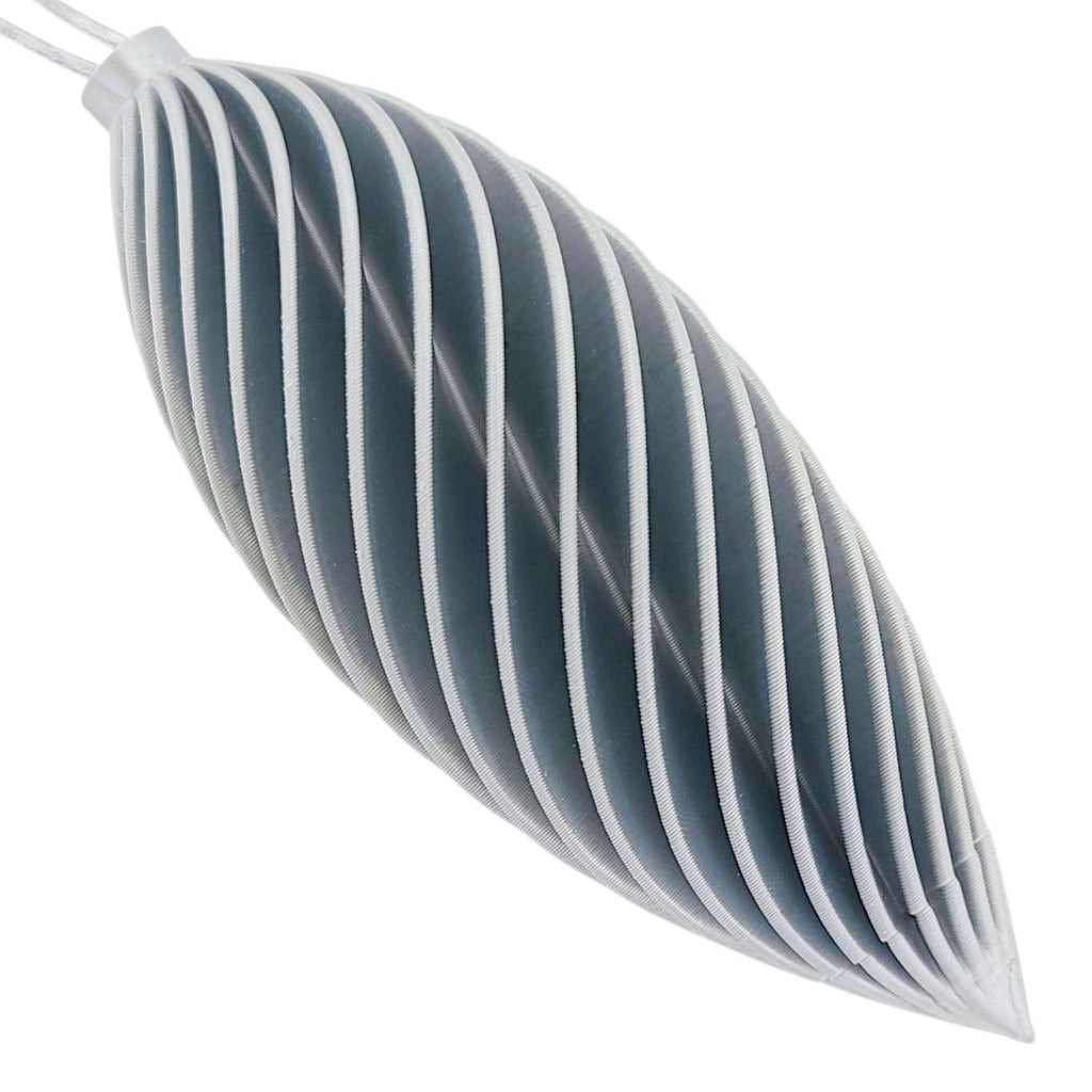 Ornament - Silver (Assorted Styles) by Rosebud Homegoods