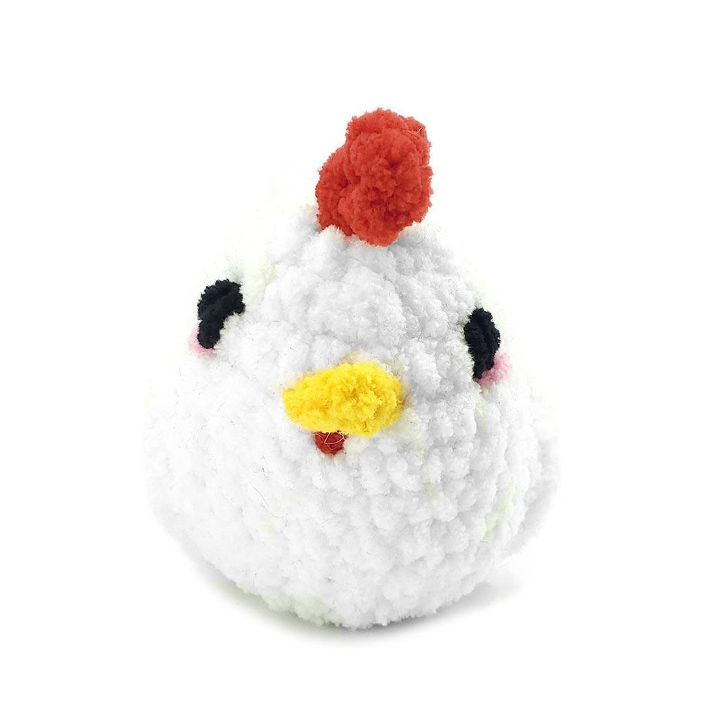 Plush Toy - Lil’ Hen (White) by Crittercrafts